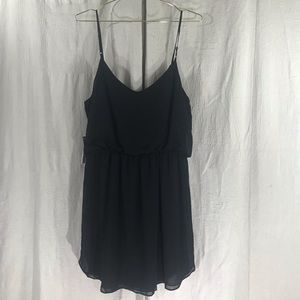 Black Empire waist Dress By Bisou Bisou NWT